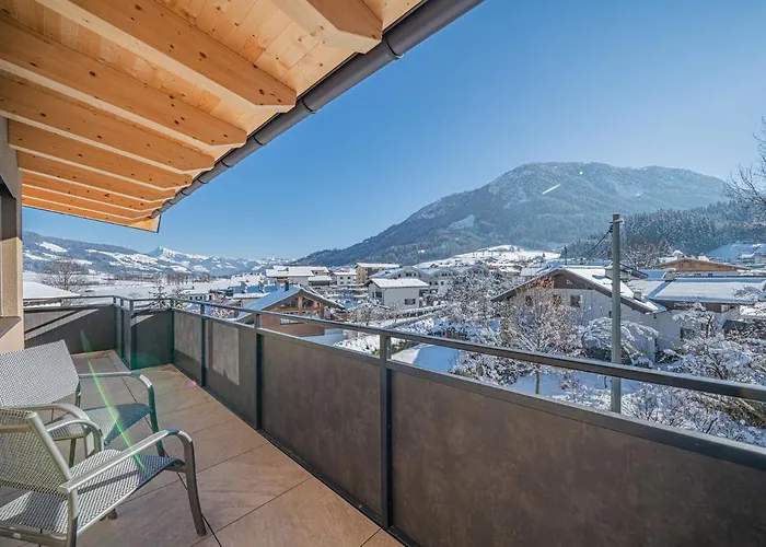 Penthouse Brixental With Swimming Pond Apartment