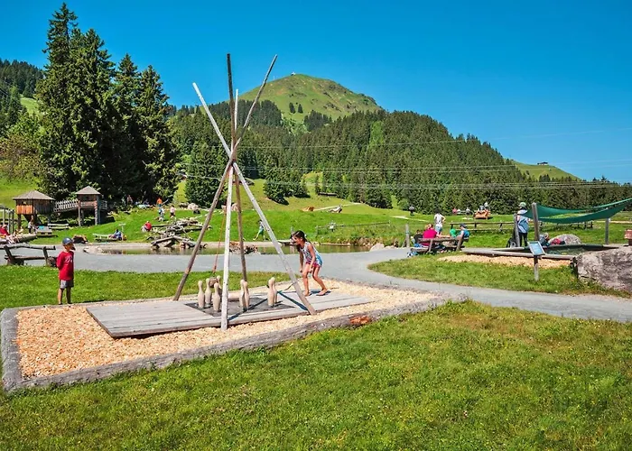 Penthouse Brixental With Swimming Pond
